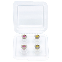 日本ディックス イヤーピース(L/Mサイズ・各1ペア) COREIR -コレイル- BRASS Red/Yellow PTM01-L-M