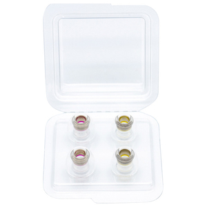 日本ディックス イヤーピース(L/Mサイズ・各1ペア) COREIR -コレイル- BRASS Red/Yellow PTM01-L-M-イメージ1