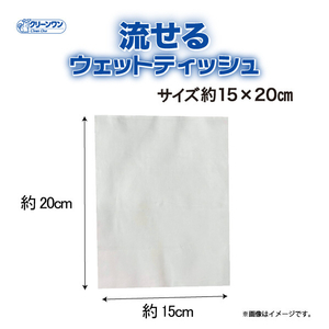 シーズイシハラ クリーンワン 流せるウェットティッシュ花粉ケア70枚×2個 ﾅｶﾞｾﾙWﾃｲﾂｼﾕｶﾌﾝｹｱ70ﾏｲX2ｺ-イメージ3
