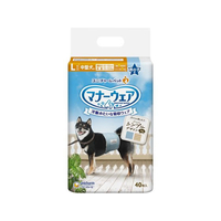 ユニ・チャーム マナーウェア 男の子 ストライプジーンズ L 40枚 FCF567N