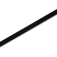 ヘイコー シングルサテンリボン 幅12ｍｍ×長さ20ｍ クロ 1巻 FC695SB-001420020