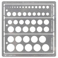 タミヤ モデリングテンプレート(円 1～12．5mm) T74150ﾓﾃﾞﾘﾝｸﾞﾃﾝﾌﾟﾚ-ﾄ