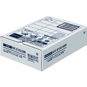 コクヨ プリンタを選ばないはかどりラベル各社共通24面500枚 F883323-KPC-E1242-500N-イメージ1