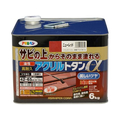 アサヒペン 油性高耐久アクリルトタンα 6KG ニューレッド FC736NV