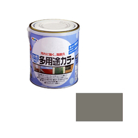 アサヒペン 水性多用途カラー 1．6L グレー AP9016729