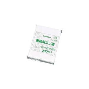 トラスコ中山 TRUSCO　小型ポリ袋　縦200X横130Xt0．05　200枚入　透明 A-1320-イメージ1