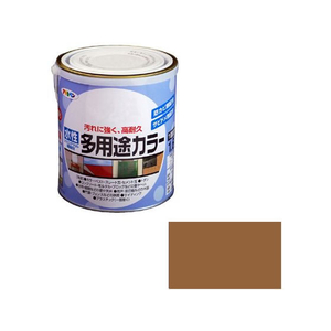 アサヒペン 水性多用途カラー 1.6L カーキー FC721PM-イメージ1