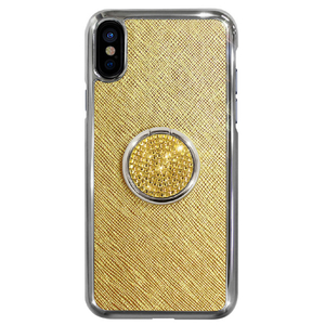 dreamplus iPhone XS/X用ケース SmartRing Bar ゴールド DP10150I8-イメージ1