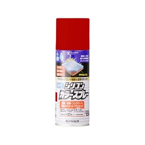 カンペハピオ 水性シリコンカラースプレー レッド 300ml FCB320M-イメージ1