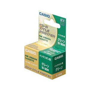 カシオ カシオCDRプリンターインクリボン TR-18GN-イメージ1