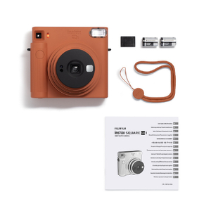 富士フイルム インスタントカメラ チェキ instax SQUARE SQ1 テラコッタオレンジ INSSQ1ORANGE-イメージ4