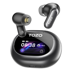 TOZO ノイズキャンセリング完全ワイヤレスイヤホン AeroSound6 Pro ブラック TZ-T11127BK-イメージ1