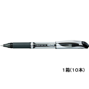 ぺんてる エナージェル 太字 1.0mm 黒 10本 1箱(10本) F592654-BL60-A-イメージ1
