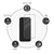 araree iPhone 16 Pro Max用core 液晶保護ガラスフィルム Clear(2枚入り) AR27151I16PM-イメージ3