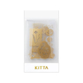キングジム KITTA キッタ フレーク ハナウタ FCE422Y-KITF003
