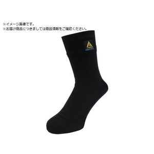 おたふく手袋 おたふく/FUBAR防水ソックス ブラック M FB-505-BK-M FC158YT-2391372-イメージ1