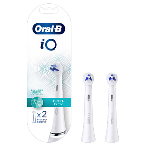 ブラウン オーラルB iO専用 替えブラシ ターゲットクリーン(2本入) ホワイト IORBTG-2EL ブラウン オーラルB iO専用 替えブラシ ターゲットクリーン(2本入) ホワイト IORBTG-2EL