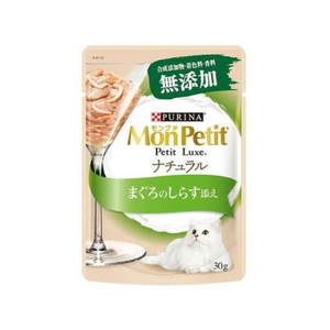 ネスレピュリナペットケア モンプチ プチリュクス ナチュラル まぐろのしらす添え 30g FC496NP-イメージ1