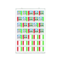 つくし工房 標識 「入坑者一覧表 35人用」 FC951HE-7554486