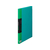 キングジム クリアーファイル カラーベース A4タテ 20ポケット 緑 1冊 F804906-132Cﾐﾄ-イメージ1