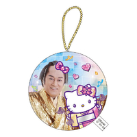 ケイカンパニー マツケンサンバ×ハローキティ もっちりボールチェーンマスコット ミラーボール ﾏﾂｹﾝｷﾃｲﾓﾂﾁﾘBﾁｴ-ﾝﾐﾗ-