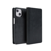 ABBI SIGNATURE iPhone 15用MARGOT イタリアンレザー MagSafe対応ダイアリーケース ブラック ABS26152I15