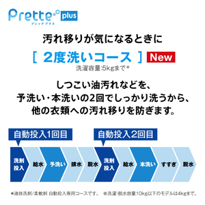 AQUA 8．0kgインバーター全自動洗濯機 Prette(プレッテ) ホワイト AQW-VX8R(W)-イメージ17