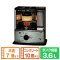 トヨトミ 木造7畳 コンクリート10畳まで 反射式石油ストーブ e angle select シルバー NRCS2823E3SB