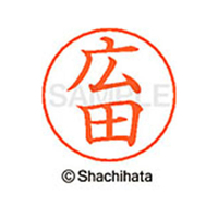 シヤチハタ ネームペン用ネーム シルバー 既製 広田 FC47478-X-GPS-1707