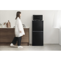 ツインバード HR-F915B 【右開き】146L 2ドア冷蔵庫 ブラック