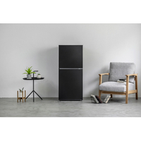 ツインバード HR-F915B 【右開き】146L 2ドア冷蔵庫 ブラック