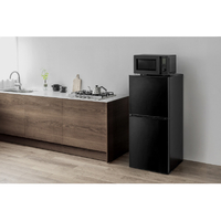 ツインバード HR-F915B 【右開き】146L 2ドア冷蔵庫 ブラック