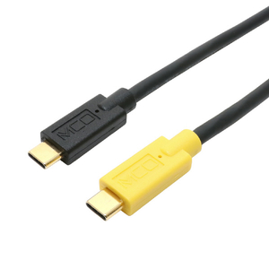 ミヨシ USB Type-C映像ケーブル 1．8m ブラック USB-CCD18/BK-イメージ1