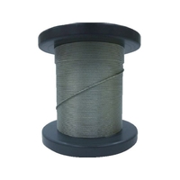 大阪コートロープ SUSワイヤロープ1.00mm 7×7 50m巻コート無 189.21.00±0.03 FC185FS-8185455