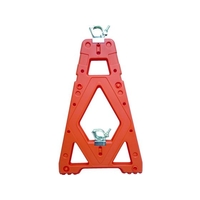 仙台銘板 Mガード オレンジ (単管バリケード) オレンジ40730460 FC891HT-8185551