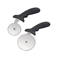 ＭＴＩ 黒プラ柄 ピザカッター 小 PC-02 FCM7205-027708001