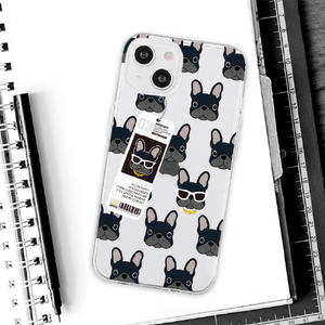 Dparks iPhone 14 Pro用ソフトクリアケース poodle DS24152I14P-イメージ12