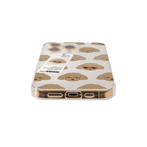 Dparks iPhone 14 Pro用ソフトクリアケース poodle DS24152I14P-イメージ4