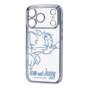レイ・アウト iPhone 18 Pro用/ 17 Pro用 / トムとジェリー / ソフトケース 精密設計 フレームメッキ / トム_メタリック RC-WP58PFC2LA/TJ53-イメージ1