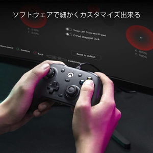 GameSir Xboxライセンス品 Xbox,Windows PC用有線コントローラー ブラック GAMESIRG7HEBLACK-イメージ14