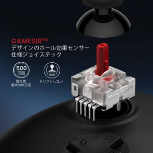 GameSir Xboxライセンス品 Xbox,Windows PC用有線コントローラー ブラック GAMESIRG7HEBLACK-イメージ9