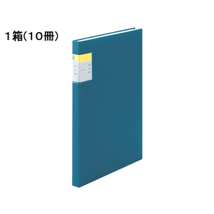 キングジム クリアーファイル カキコ A4 40ポケット ネイビー 10冊 F021778-8632Wﾈｲ-イメージ1