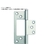 ARCH/鉄厚口フラッシュ64mmルーズピン ブラウン塗装 TNFH03-64BR FCD005D-1687736-イメージ1