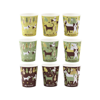 サンナップ JWドッグペーパーカップ 90ml 50個入 FC91934-C9050JWD