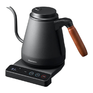 三栄コーポレーション 温調ドリップケトル(0．8L) Vitantonio ブラック VEK-20-K-イメージ1