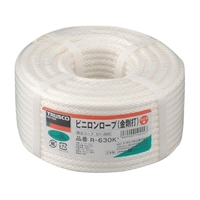 トラスコ中山 ビニロンロープ 金剛打 線径6mm×長さ30m FC662GP-5112605