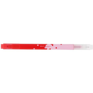 サンスター 四角マーカー dot e pen ドット・エ・ペン レッド FC019PX-S4541758-イメージ1
