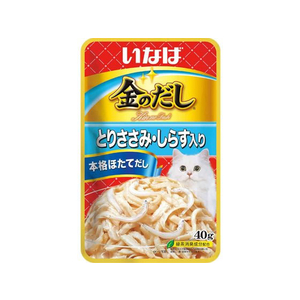 いなば 金のだしパウチ ささみしらす40g FCU3037-イメージ1