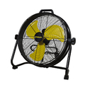 STANLEY 50cmドラム型工場扇 ブラック SLF005027DA