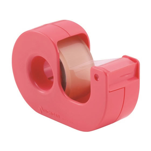 ニチバン セロテープ小巻 カッター付 まっすぐ切れるタイプ レッド F378419-CT-18DCR-イメージ2
